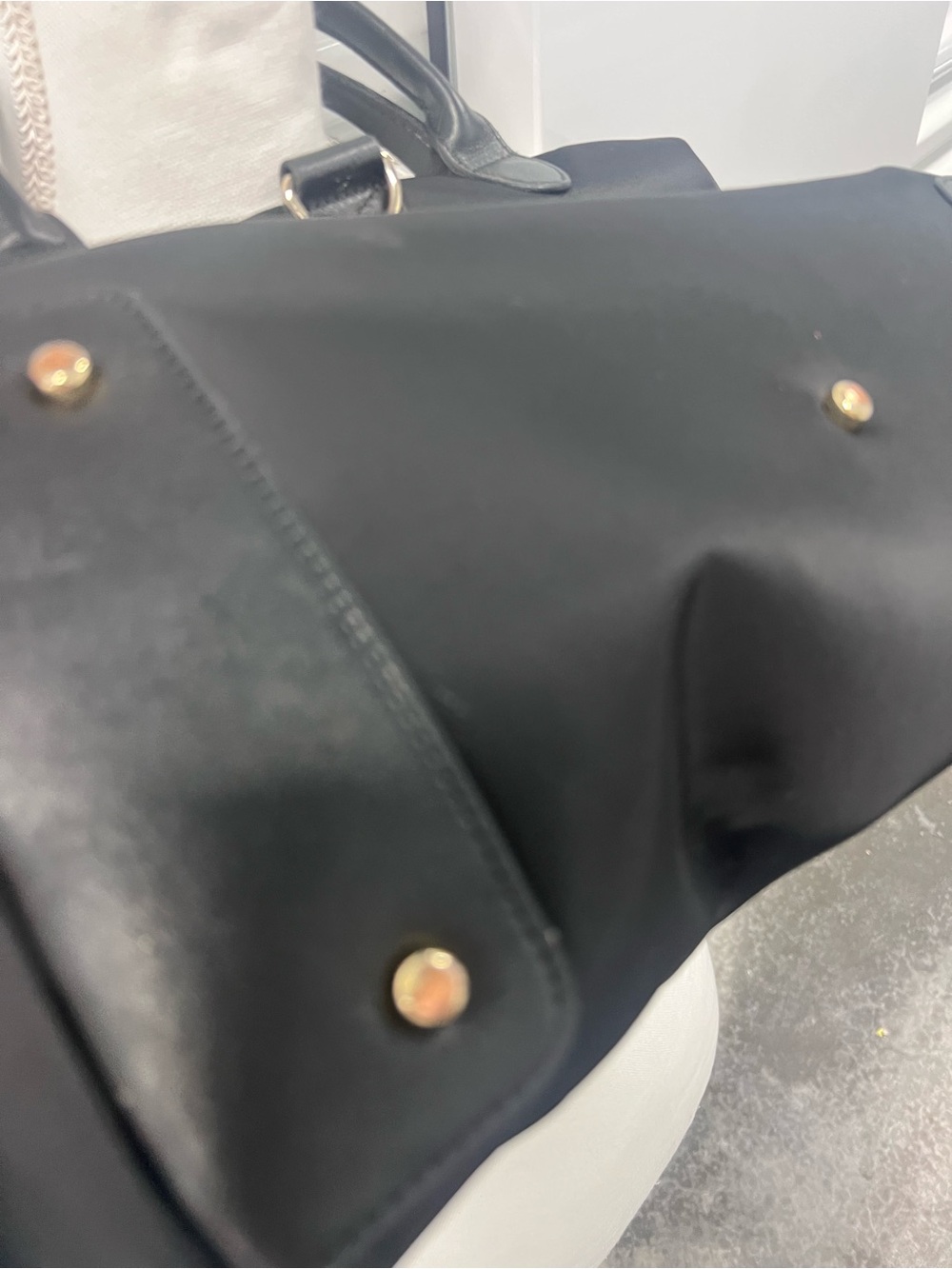 Mina Baie Black Weekend Backpack Tote - Picture 8 of 11